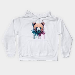 Colorful Bear Kids Hoodie